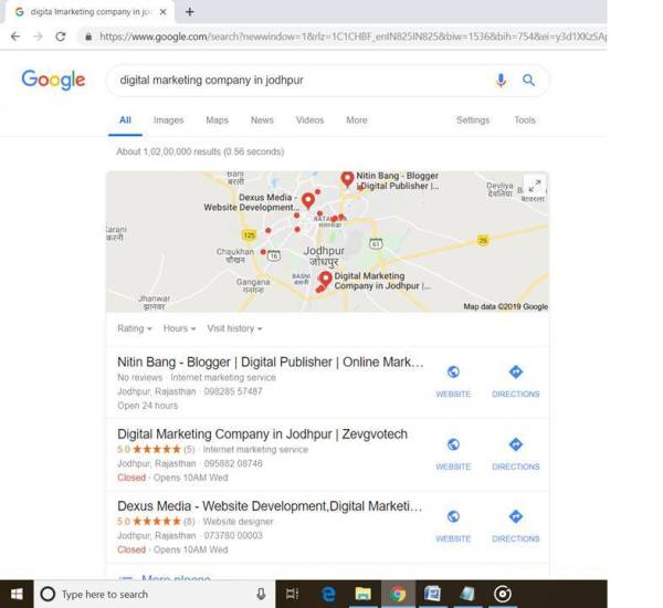 Local SEO company in Jodhpur